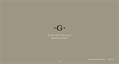 Desktop Screenshot of gabler-gibel.com